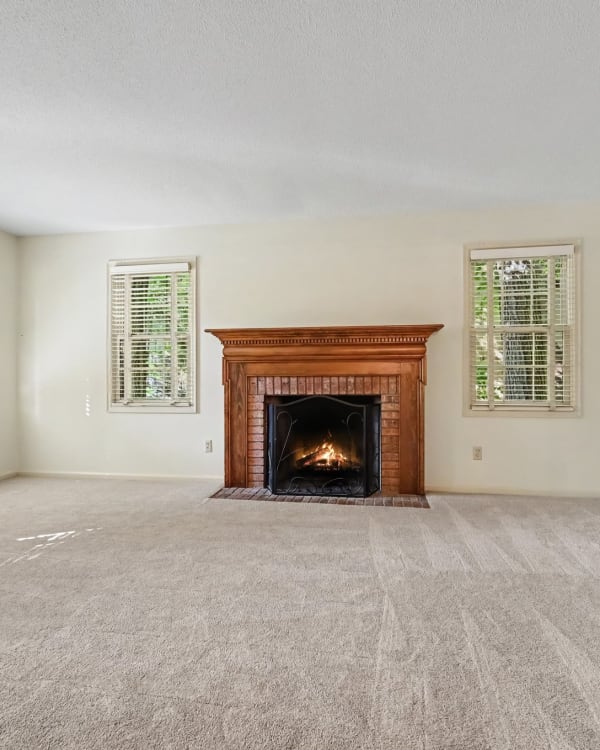 Carpet flooring in a residential room in Apple Valley, and Bloomington, MN