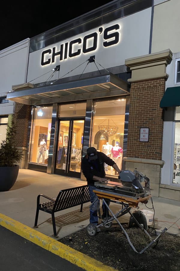 Chicos in West Chester, and Cincinnati, OH