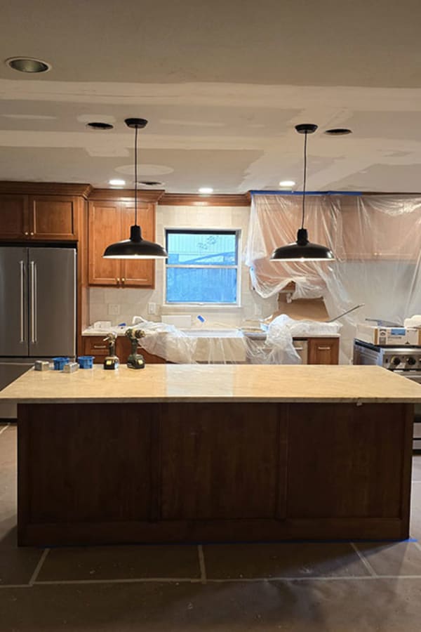 Kitchens in Bethlehem St from KATY TILE & MARBLE