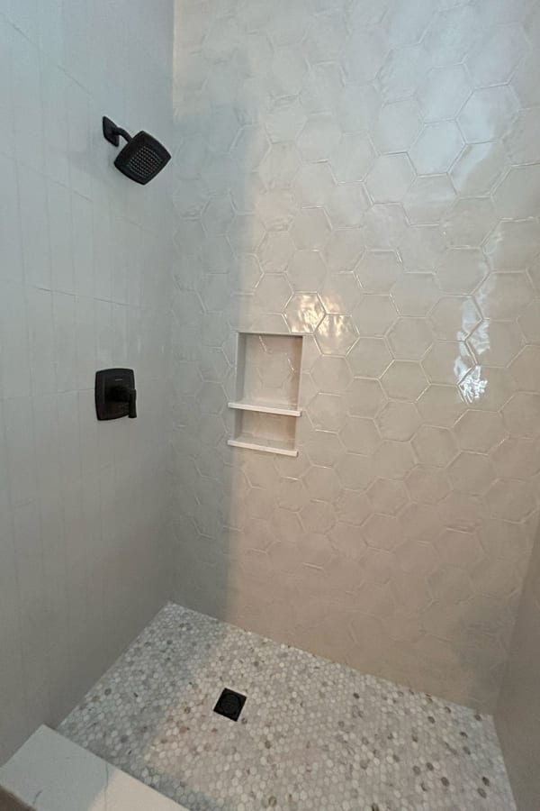 Shower remodel in Cypress, TX