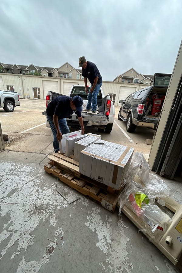 New flooring in Katy, TX