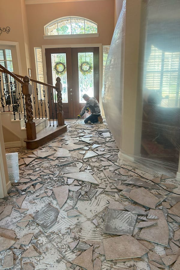 Flooring installation in West Houston, TX