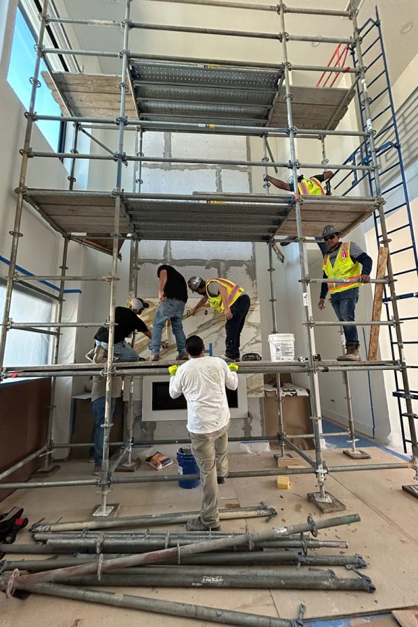 Flooring installation in Cypress, TX
