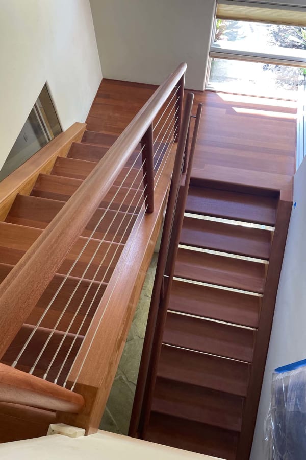 Crafted to Perfection: Experience the Classic Appeal of Hardwood Stairs by Floor Expert LLC	