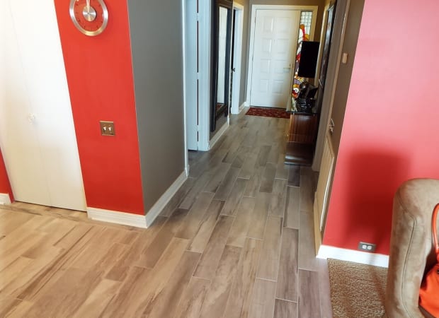 Our work from Act 1 Flooring