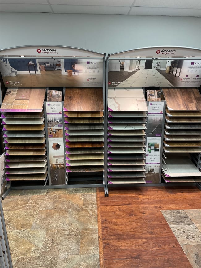 Karndean flooring options Floorcrafters - Moline showroom in Quad Cities