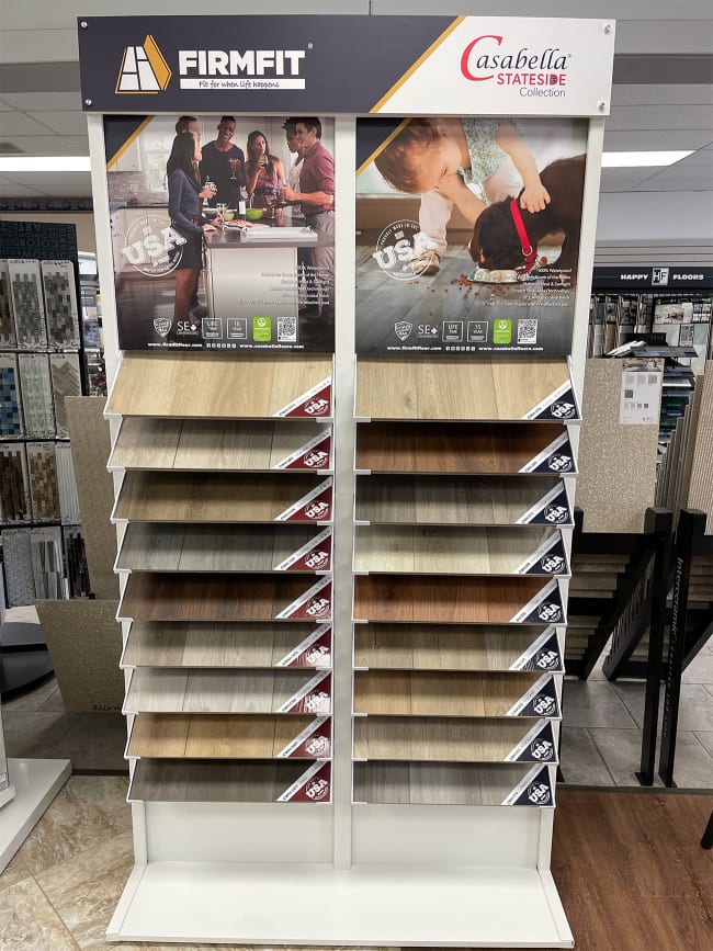 Hundreds of flooring options at Floorcrafters - Moline showroom in Quad Cities