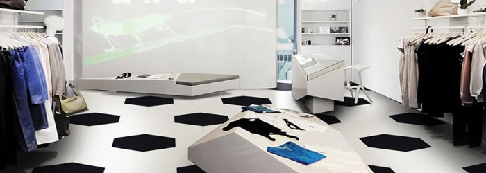 Fashion Retail Store Design Inspiration  ROMAN - The leading brand for the  ceramic industry