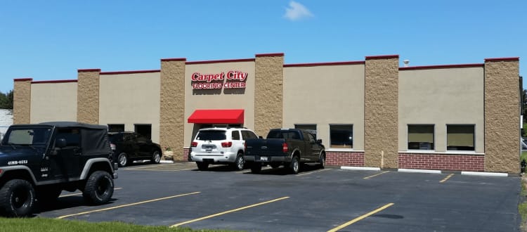 Carpet City showroom in Wausau