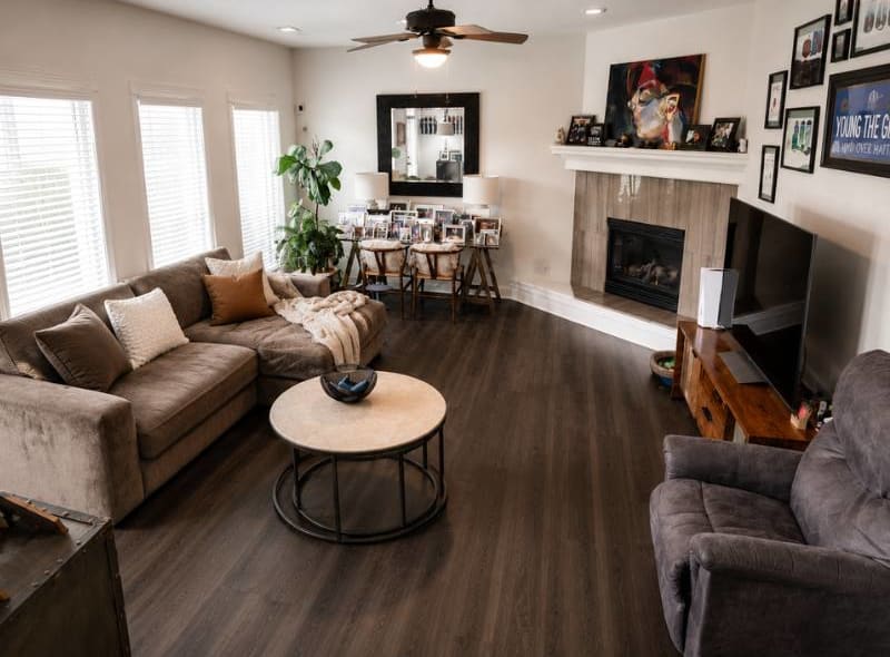 SPC Luxury Vinyl Plank Installation in Liberty, MO