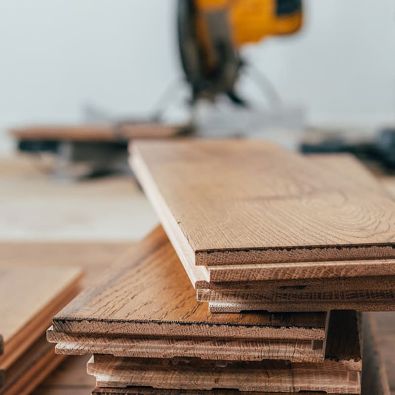 Hardwood can be installed using floating, glue-down, nail-down,.