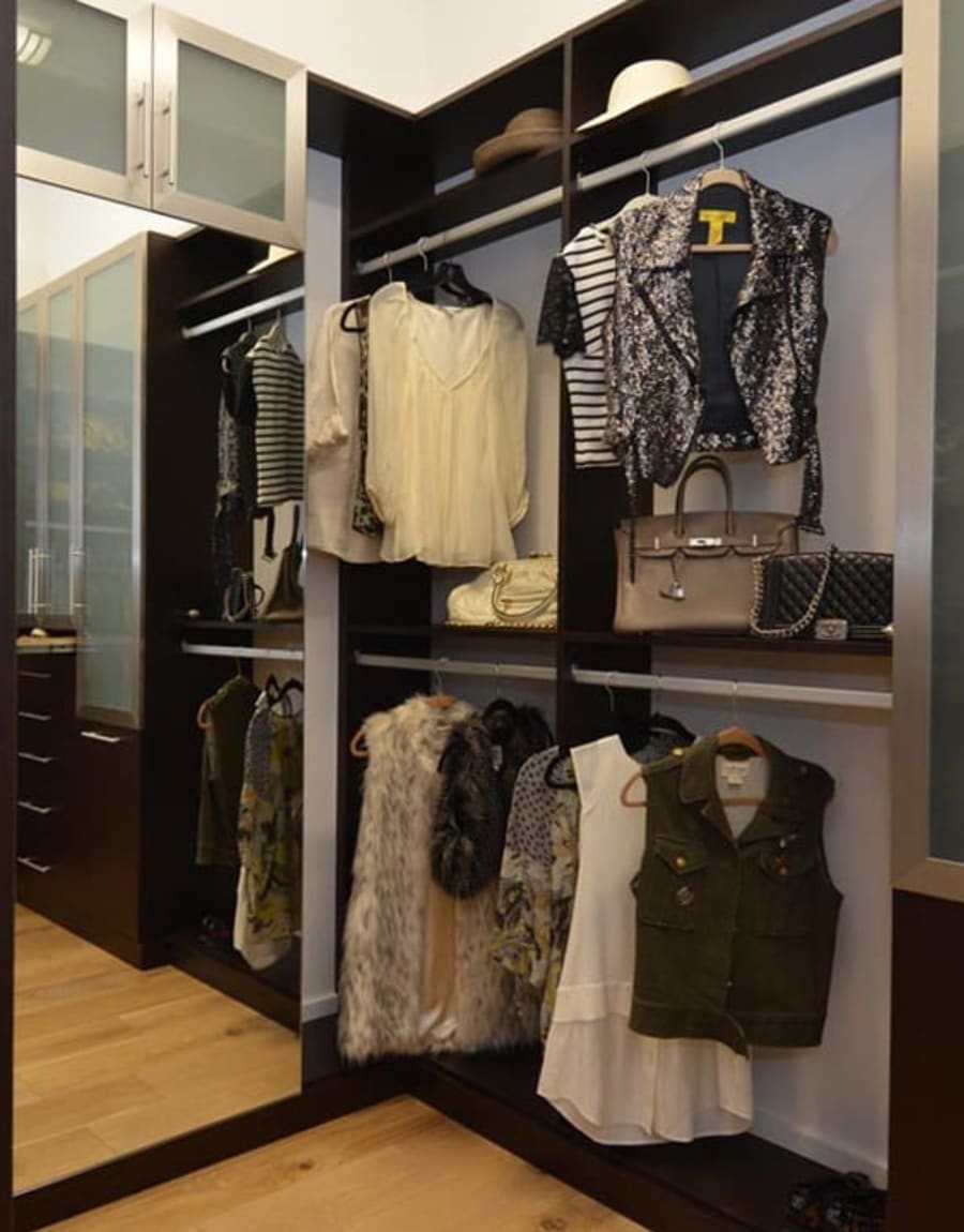 Contemporary Closet Concepts available at Kitchen & Home Solutions
