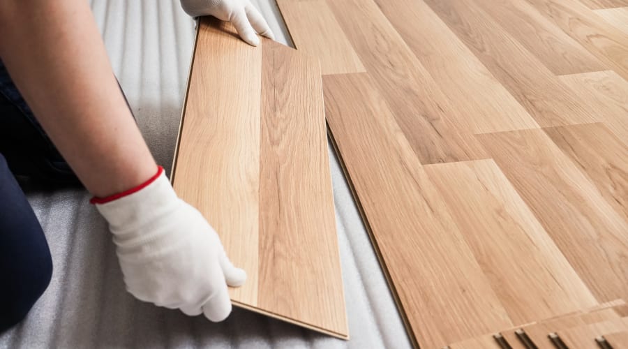 Laminate flooring 