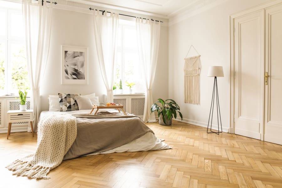 Luxury vinyl flooring in Aubrey, TX