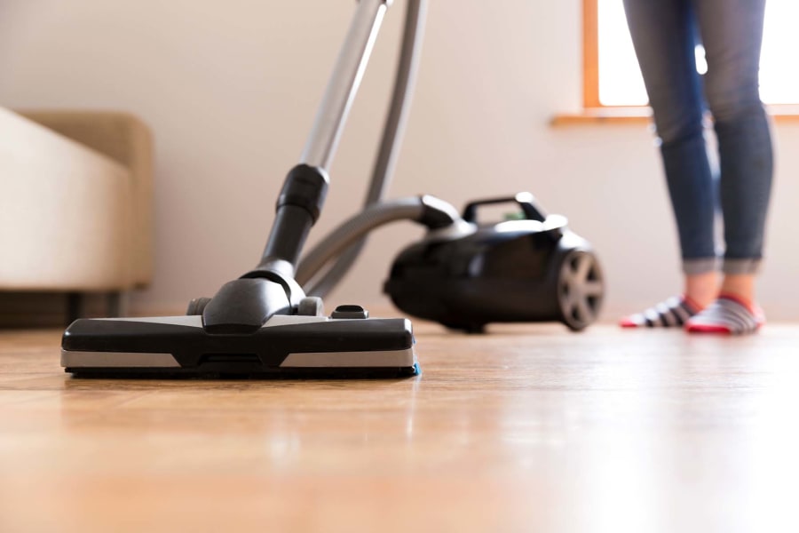 Floor cleaning image