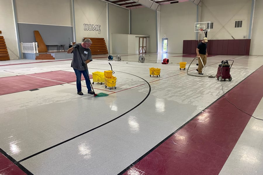 EBCS-Gym-Floor in West Chester, and Cincinnati, OH