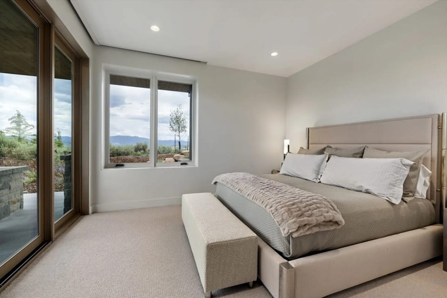 Wool carpet in Draper luxury home
