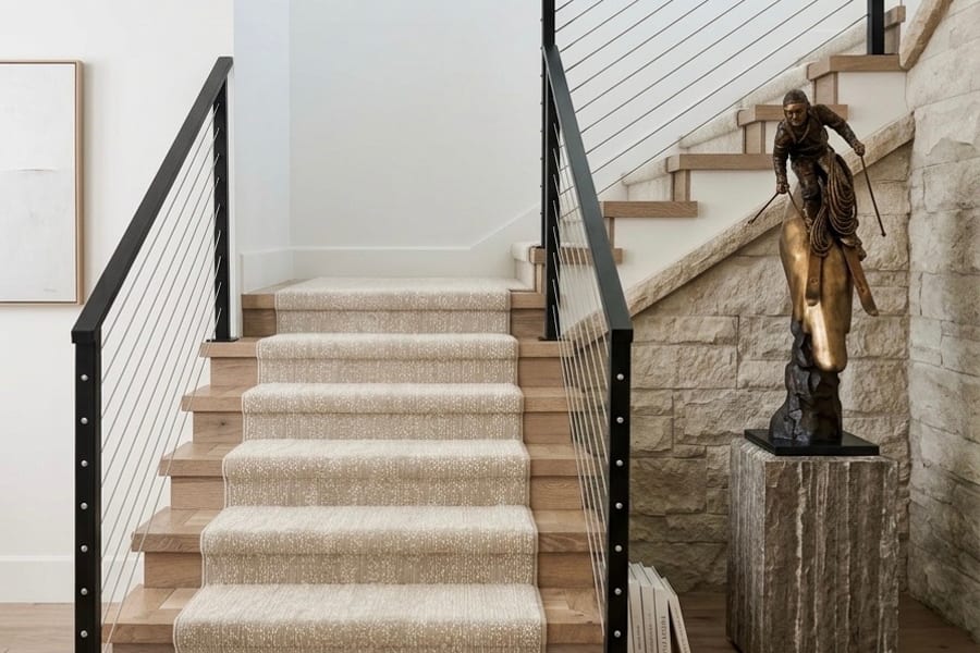 Floating stairs in Sandy