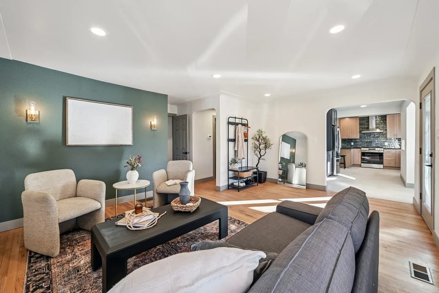 Living-Room-remodel-hardwood-flooring-Newport-Street-Denver-CO