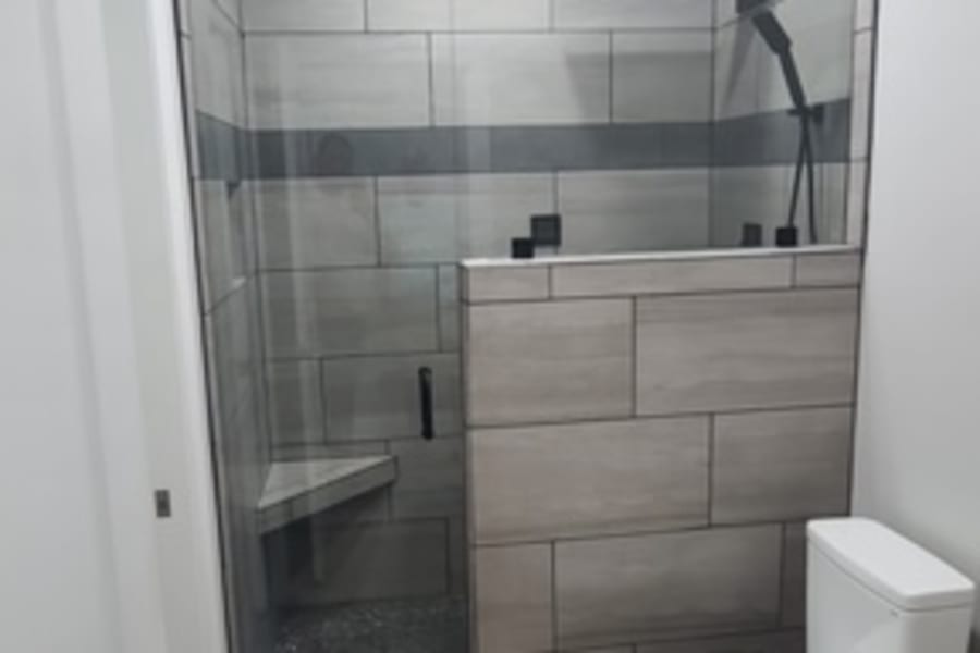 Waterproof bathroom tile in Gulfport, MS from Cozy Comfort Floors