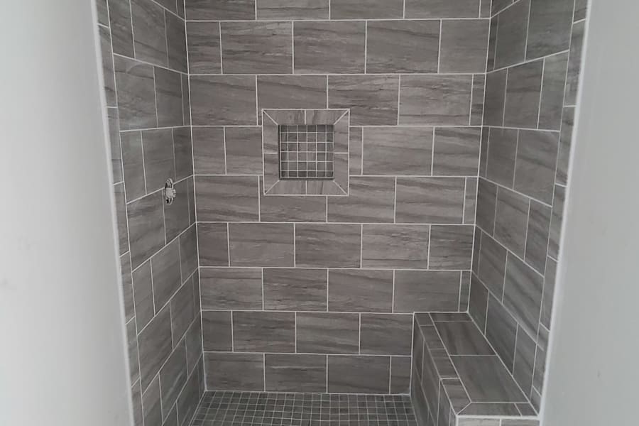 Luxury bathroom tile flooring from Cozy Comfort Floors in Gulfport, MS