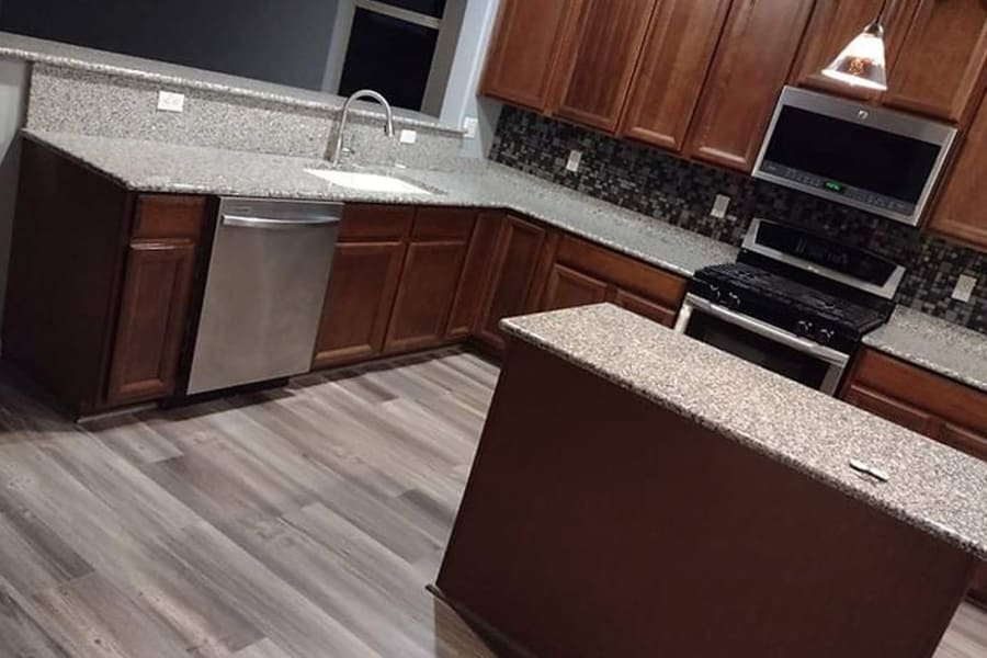 Quality kitchen LVP from Flooring Team LLC located in Tempe, AZ