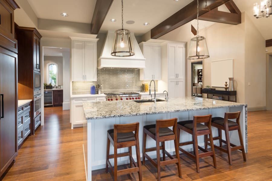 Modern kitchen in Gonzales, LA from Marchand's Interior & Hardware Modern kitchen in Gonzales, LA from Marchand's Interior & Hardware