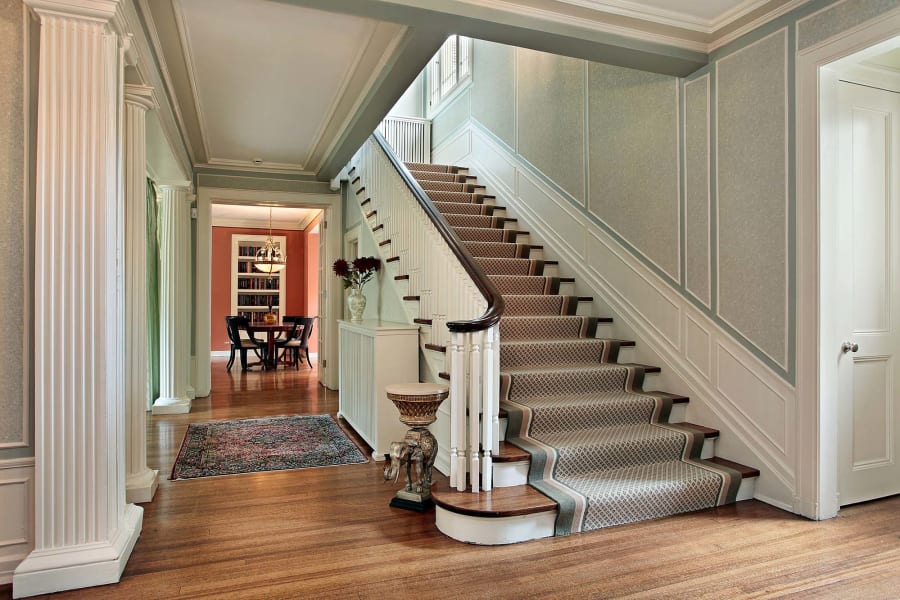 Stair runners in Wake Forest, NC from Raleigh Floor Coverings International