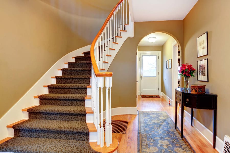 Stair runners in Cary, NC from Raleigh Floor Coverings International