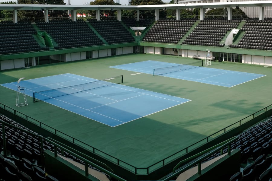 Outoor Tennis Outdoor Basketballball Court Flooring in New England