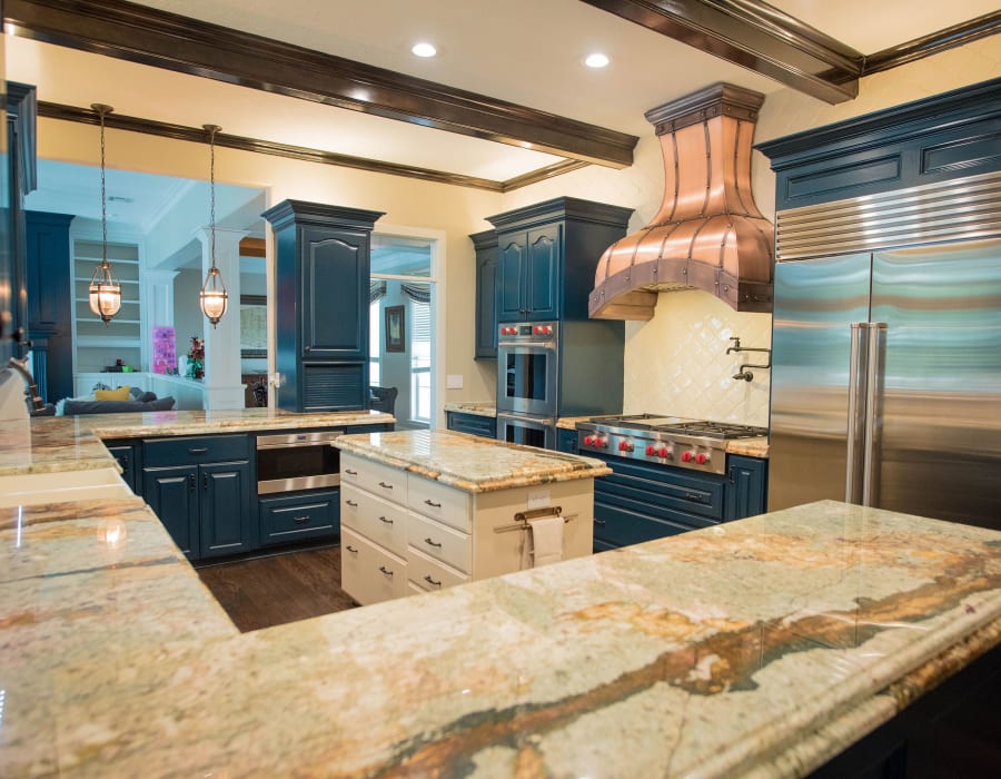 Luxury kitchen by Your Floor Store and Remodeling Center in Tomball, TX