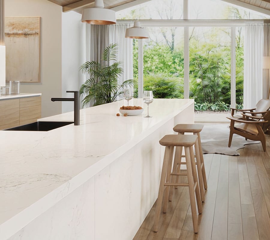 Caesarstone countertops available at Burbank Design Studio