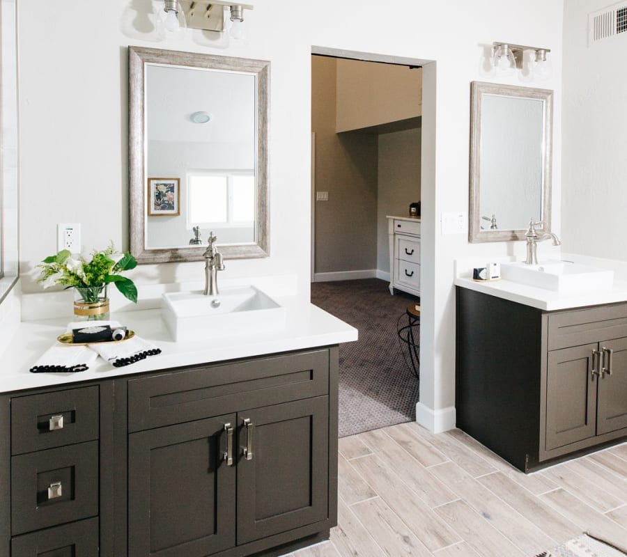 Maplevilles Cabinetry available at Hawkin's Flooring Warehouse