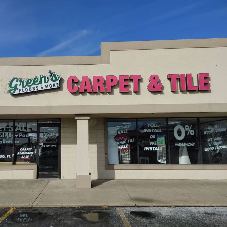 Flooring design professionals in the Liberty, MO area - Green's Floors & More