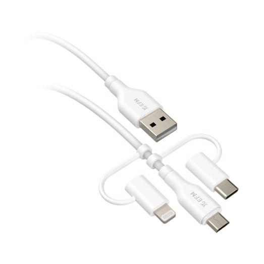 EFM USB-A 3-in-1 Cable