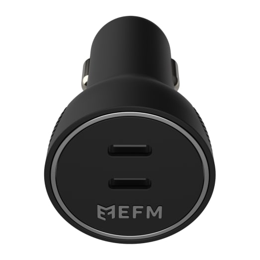 EFM 60W Dual Port Car Charger