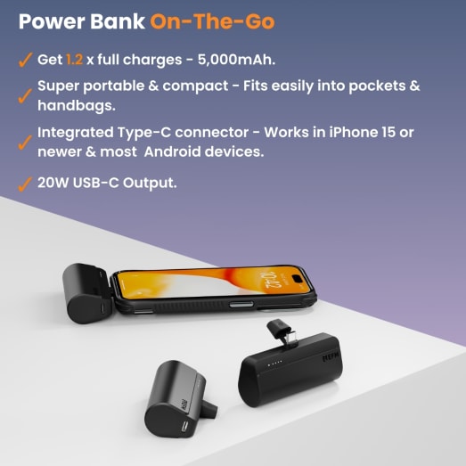EFM Power On-The-Go 5,000mAh Power Bank