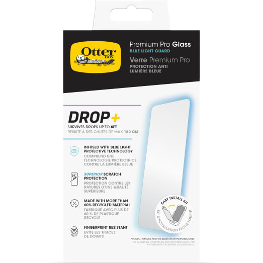 OtterBox Premium Pro Glass Blue Light Screen Protector