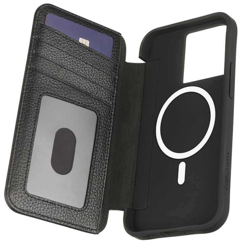 Case-Mate Tough Wallet Folio Case for Apple iPhone 12 Pro Max - Black