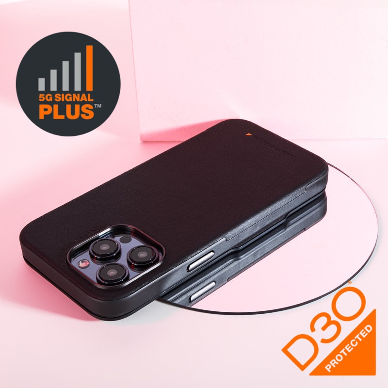 EFM Monaco Case Armour with ELeather and D3O 5G Signal Plus Technology For iPhone 14 Plus (6.7