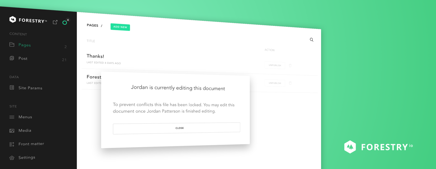https://res.cloudinary.com/forestry-demo/image/fetch/c_limit,dpr_auto,f_auto,q_80,w_auto/https://forestry.io/uploads/2017/12/better-collaboration-and-more.png Improved Collaboration & More