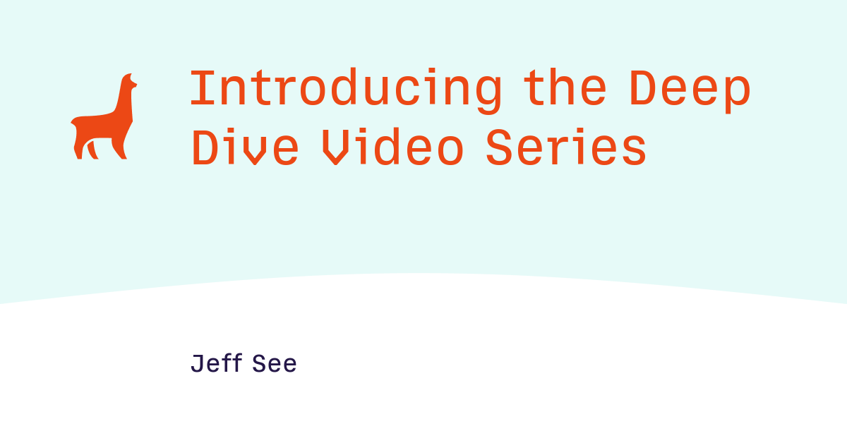 Introducing: Diving Deep