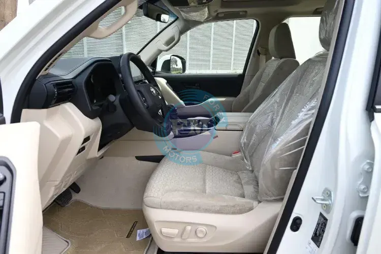2025 MODEL TOYOTA LAND CRUISER 300 EXR V6 4.0L PETROL 7 SEAT AUTOMATIC FRONT SEATS