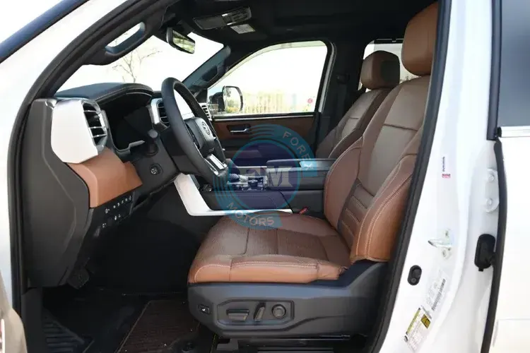 2025 MODEL TOYOTA TUNDRA CREWMAX PLATINUM 1794 V6 3.4L TURBO 4WD 5-SEATER AUTOMATIC FRONT SEATS