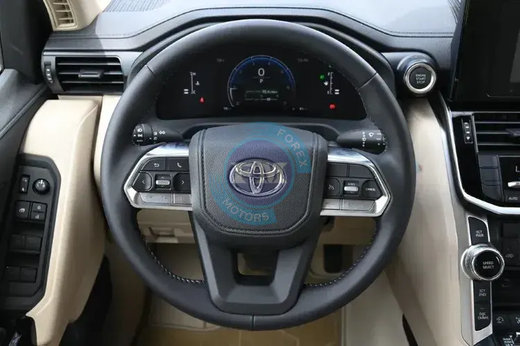 2025 MODEL TOYOTA LAND CRUISER 300 EXR V6 4.0L PETROL 7 SEAT AUTOMATIC STEERING