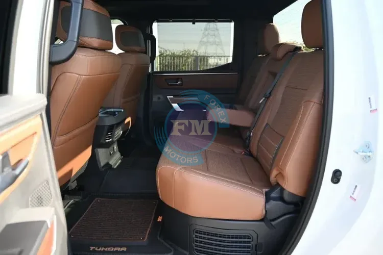2025 MODEL TOYOTA TUNDRA CREWMAX PLATINUM 1794 V6 3.4L TURBO 4WD 5-SEATER AUTOMATIC BACK SEATS