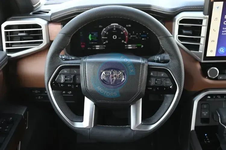 2025 MODEL TOYOTA TUNDRA CREWMAX PLATINUM 1794 V6 3.4L TURBO 4WD 5-SEATER AUTOMATIC STEERING