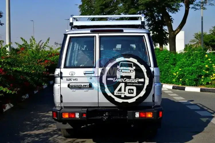 2025 MODEL TOYOTA LAND CRUISER 76 HARDTOP LX-Z V6 4.0L 4WD 5-SEATER AUTOMATIC-40TH ANNIVERSARY  BACK