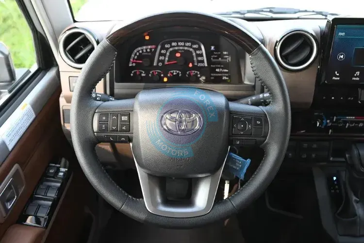 2025 MODEL TOYOTA LAND CRUISER 76 HARDTOP LX-Z V6 4.0L 4WD 5-SEATER AUTOMATIC-40TH ANNIVERSARY STEERING