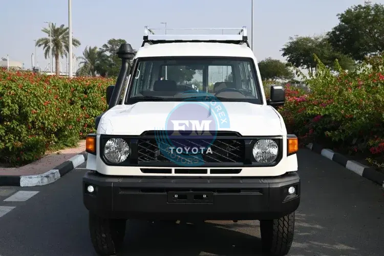 2025 MODEL TOYOTA LAND CRUISER 78 HARDTOP V6 4.0L 4WD 9-SEATER AUT0MATIC-40TH ANNIVERSARY FRONT